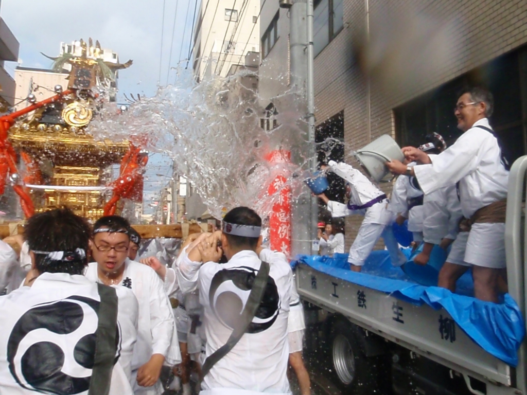 水かけ祭り